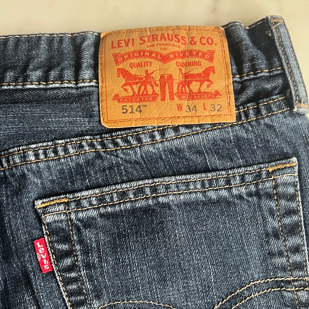 Levi's Dark Blue Relaxed Fit Jeans
